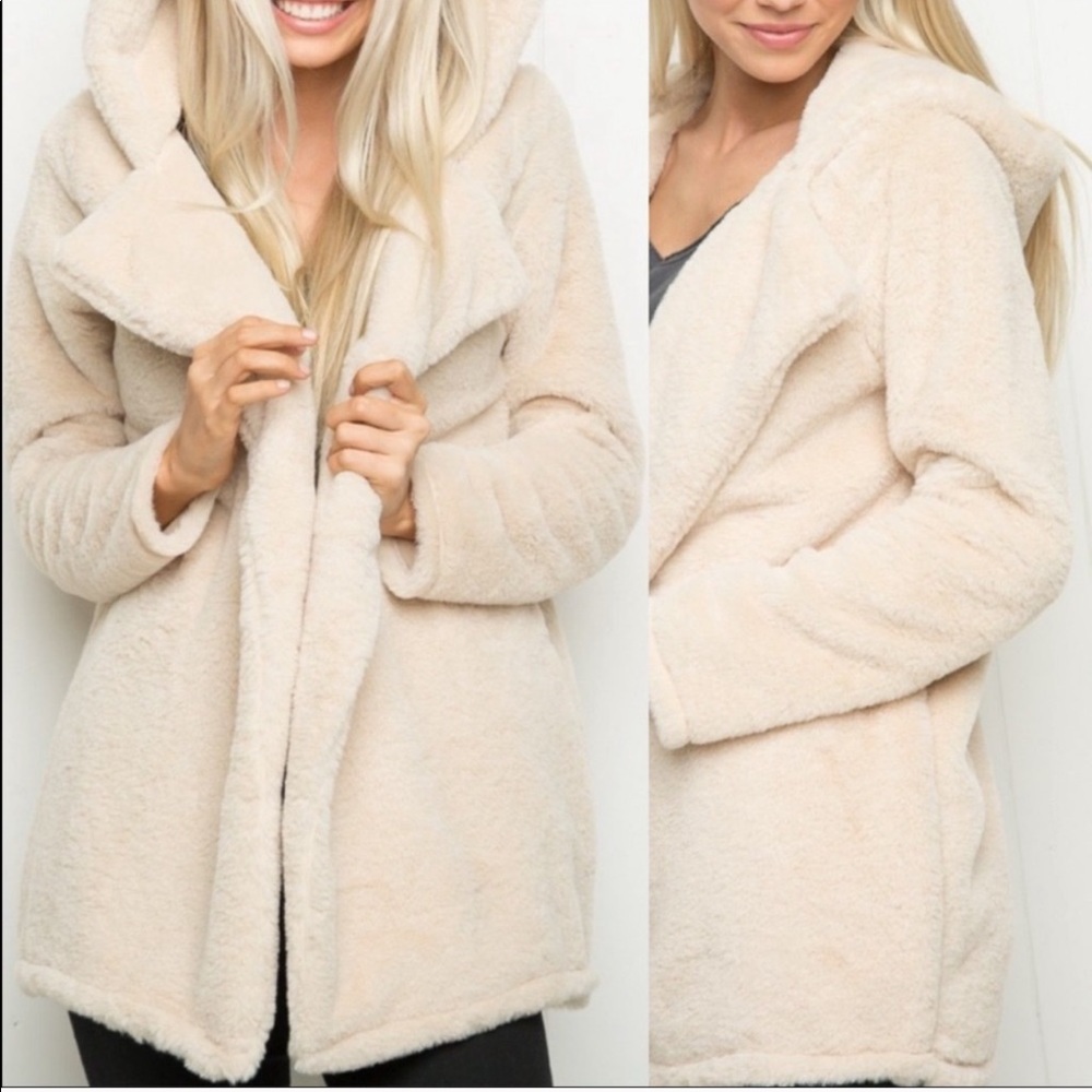 Brandy Melville Teddy Coat